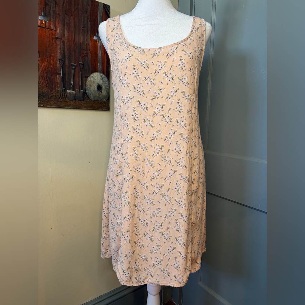 American Eagle Outfitters Pink Floral Mini Dress